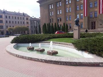 Фото номера Апартаменты-студио Апартаменты Town Center Studio Apartment г. Даугавпилс 15