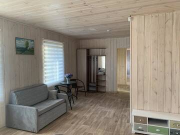 Фото номера Cемейный номер с собственной ванной комнатой Кемпинги Guest house Elernes Muiža г. Даугавпилс 8